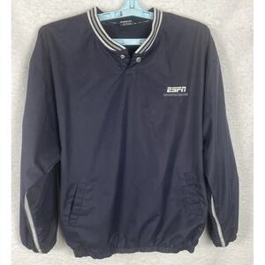 Original Classic Men's ESPN SportsCenter Lightweight Windbreaker Jacket L Sports
